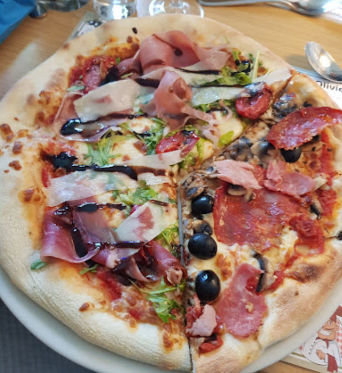 Pizza composé